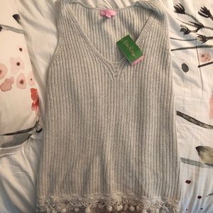 NWT Lilly Pulitzer knot tank top